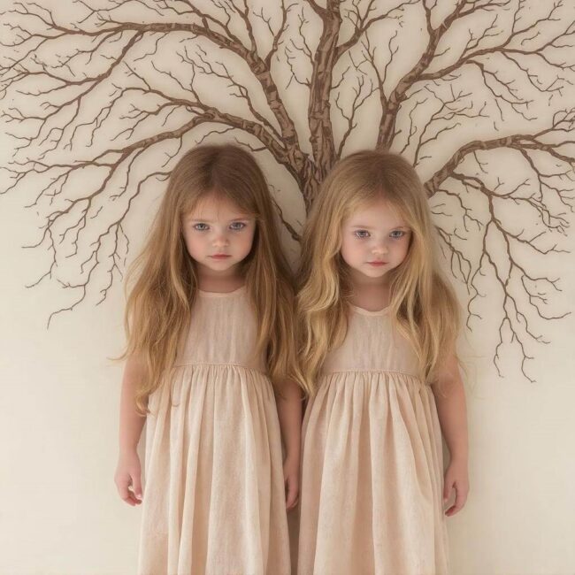 Drzewo w dziecinnym wydaniu