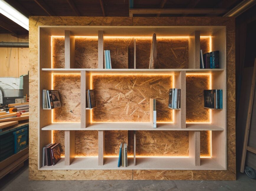 Wiercenie otworów na wkręty w płycie OSB